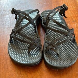 Women’s Black Strappy Sandals